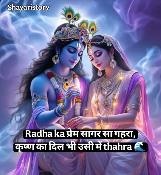 Radha Krishna Shayari
