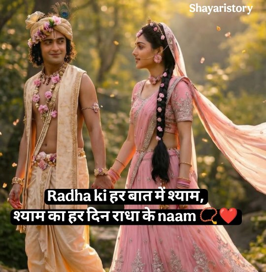 Radha Krishna Shayari